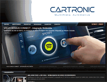 Tablet Screenshot of cartronic.com.br